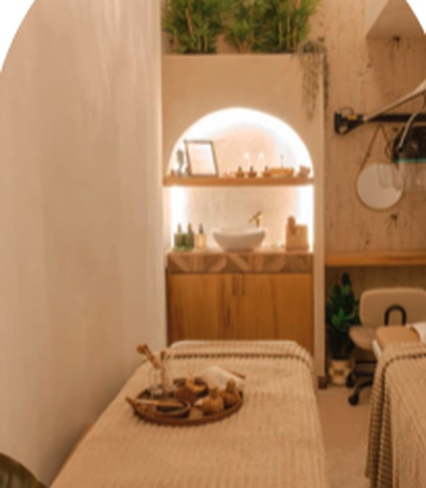 Sala de masaje terapéutico del Hygge Head Spa en Soul Holistic Spa, Punta Cana